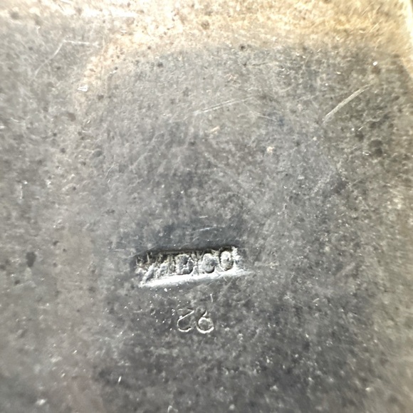 SALE- Bundle of Vintage .925 Sterling Silver and Onyx Pendants - Picture 7 of 7